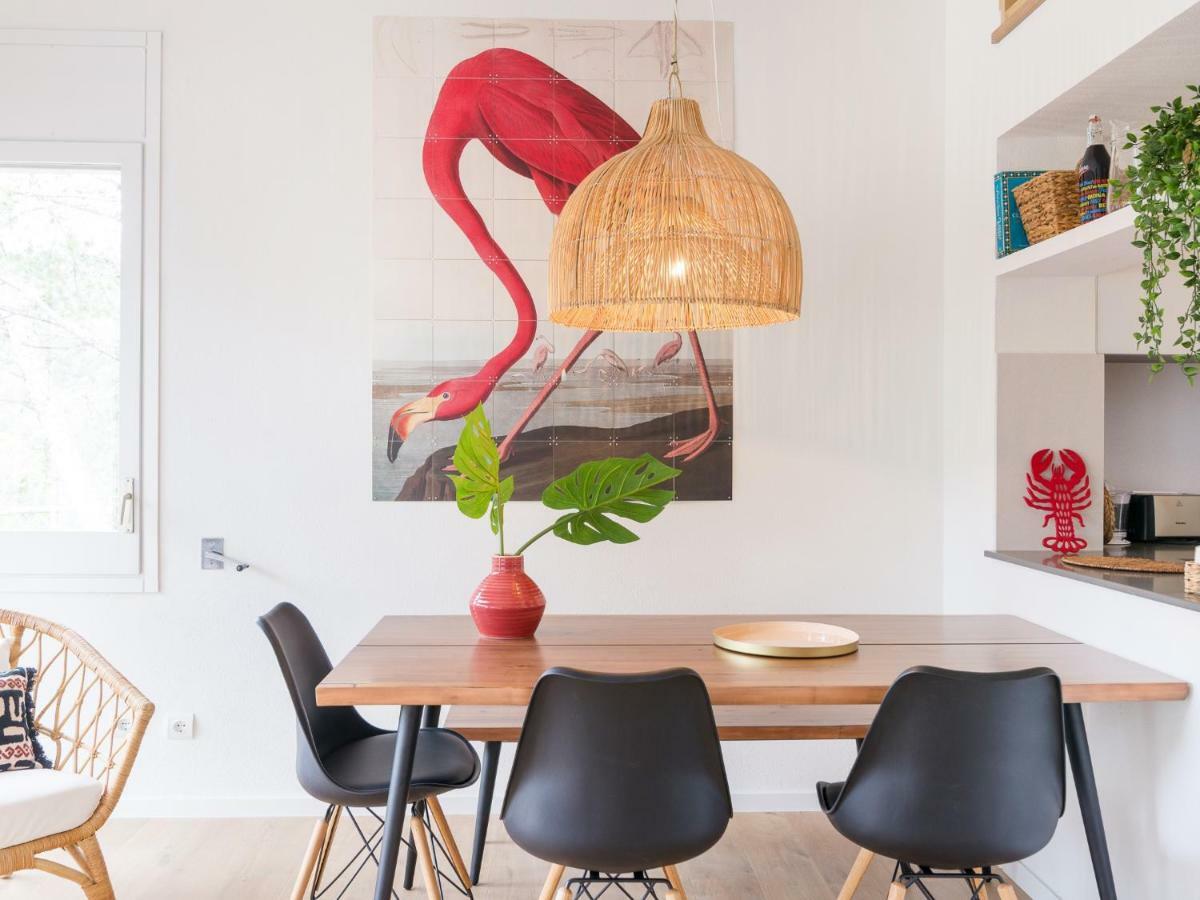 La Vie En Rouge Sa Riera Duplex, Private Parking Apartment เบกูร์ ภายนอก รูปภาพ